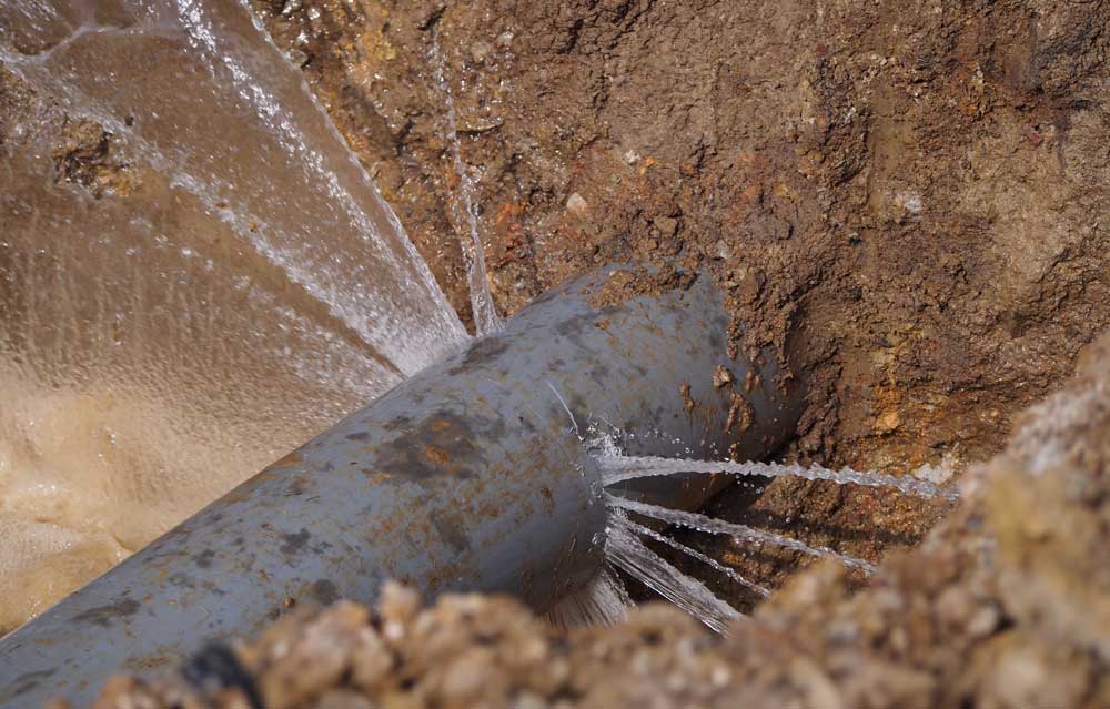 Burst Pipe