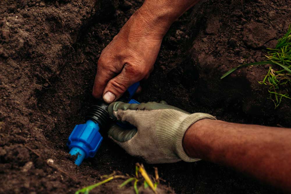 Installing New Pipe